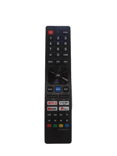 Pilot Sharp AQUOS Netflix YouTube Prime Video FPlay na podczerwień zamiennik SHW/RMC/0140N