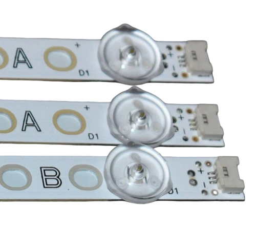 Listwy LED 17DLB43VER14-A 17DLB43VER14-B 2x10 1x11 LED druga wersja gniazda