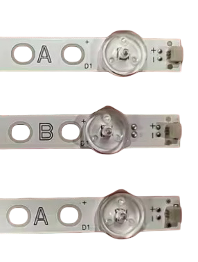 Listwy LED 17DLB43VER7-A 17DLB43VER7-B 17DLB43VER14 2x10 1x11 LED pierwsza wersja