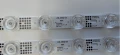 Listwy LED TCL Thomson 50UG6400 50UG6420 50UG6430 50UG6300 50UG6320 50P725 4C-LB5013-ZM06J GIC50LB45_3030F2.1D_V1.1_20 2szt 13LED