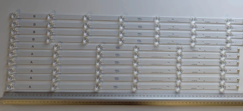 Listwy LED LED BAR podświetlenie matrycy Sharp 65DN2EA 65DL3EA JL.D65071330-020ES-M_V01 TYPE A JL.D65071330-020ES-M_V01 TYPE B