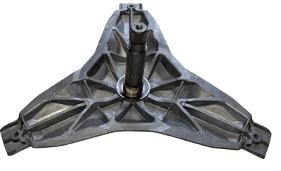 Krzyżak bębna pralki Miele średnica pod simering 35mm , wysokość ośki 126,4mm zamiennik 4264765 04264766 