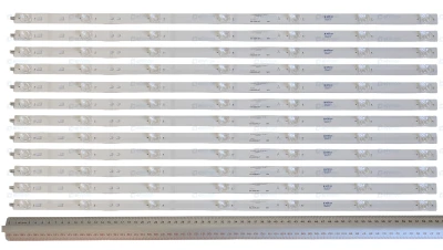 Listwy LED LED BAR podświetlenie matrycy Sharp QLED 65EQ7EA LED65D07A-ZC69AG-04 2020-06-17 niebieskie