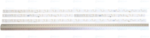 Listwy LED LED BAR podświetlenie matrycy TCL 43C725 43C720K TCL43LB01_3030F2.1D_V0.3_20210407 TCL43LB02_3030F2.1D_V0.3_20210407