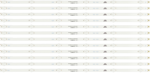Listwy LED Manta 65LUA19S 65LUA79M LSC650FN11-W HV650QUB-N90 HRS_SQY65D3_6X12_2W_MCPCB 12mm_V2