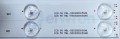 Listwy LED Sony KD-55XF9005 KD-55XG9505 YD8S007DND01B MBL-55030D915SN0 MBL-55030D915SN1 15LED złącze na taśmę FLEX