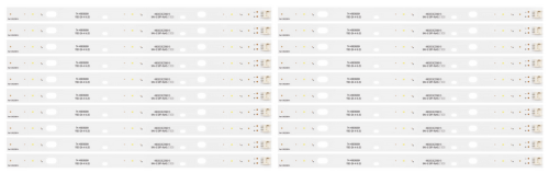 Listwy LED Panasonic 49" Th-49ex600k  TNP4G622-1 CH-490x600K