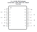Układ scalony CD40106 DIP14 CD40106BE