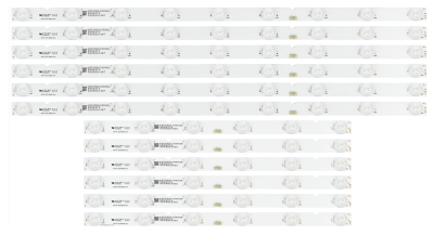 Listwy LED LED BAR Sony KD-49XE9005 XBR-49X900E A2170003A YD7S490DND01B SBT49 kostka na przewody