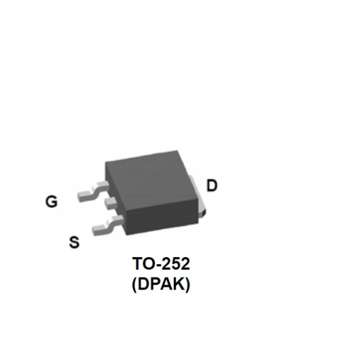 Tranzystor MOSFET 50R380P TO252 TO-252 500V 0.38Ω N-channel MOSFET