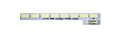 Listwa LED Grundig 39VLE941BL 39VLE933BH 73.39T03.003-0-JS1 T390HVN02.0 LG Innotek 39inch 7030PKG 60ea Rev0.0
