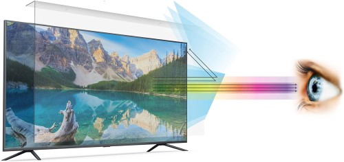 Szkło hartowane ochronne TV do ekranu 42/43 cale z filtrem światła niebieskiego