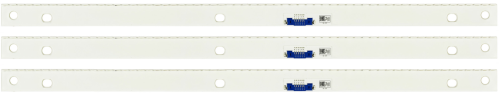 Listwy LED LED BAR podświetlenie matrycy Samsung QE75Q6FNAT BN96-46468A BN61-15534A LM41-00593A 3szt