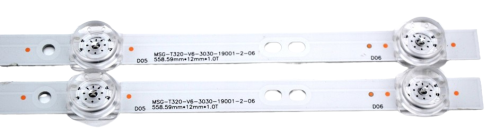 Listwy LED LED BAR podświetlenie matrycy United 32DH58 32DU58 32DU58WLG MSG-T320-V6-3030-XYH-026-06 558.59MM*12MM*1.0T 1.3.10703200266
