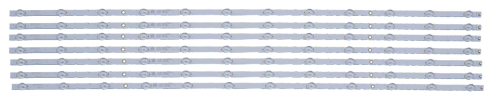 Listwy LED LED BAR podświetlenie matrycy Philips 50 50PUS8555 50PUS8505 50PUS8204 50PUS8545 50PUS8807 LB50106 V0_00 LB5010G V0_00