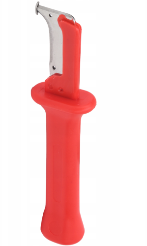 NÓŻ MONTERSKI ZE STOPKĄ DLA ELEKTRYKÓW DO KABLI