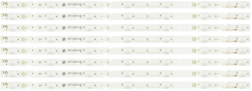 Listwy LED LED BAR podświetlenie matrycy TCL Thomson 55EP680 55S525 TCL-55D8-3030F2 1-8X7-LX20190404 VER.5 4C-LB5508-YH10J