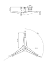 Krzyżak bębna pralki Samsung DC97-00124D DC97-11292A WF7522S8V XEO wysokość ośki 78mm