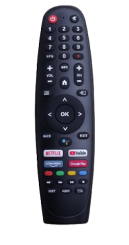 Pilot do TV Blaupunkt BA40F4382 BA40F4382QB zamiennik bez funkcji głosowej