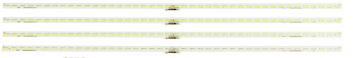 Listwy LED LED BAR podświetlenie matrycy Samsung UE82RU8000 BN96-48378A V9R8-820SM0-R0 4szt 42LED 3V 450mm