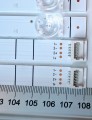 Listwy LED LED BAR podświetlenie matrycy Hisense 55E76GQ CRH-BT55X330301405069REV1.2 HD550X3U51-T0L1 JHD550X3U51-T0L1 5szt 14LED