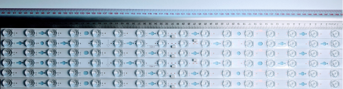 Listwy LED LED BAR podświetlenie matrycy TCL Thomson 65C725 65C725KX1 65C725X1 65P725 65P728 GIC65LB114_3030F2.1D_V0.3_20201111 niebieskie światło