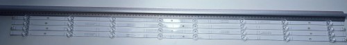 Listwy LED LED BAR podświetlenie matrycy Hisense 55A6BG CRH-BX55Y1U723030T040806A-REV1.0 CRH-BK55Y13030T040804P-REV2.2 JL.D55081330-003YS-M_V01 JL.D55081330-003XS-M_V01 HD550Y1U72-T0L1- 2020061001-SVH550F94 4x8 LED