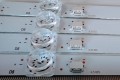 Listwy LED LED BAR podświetlenie matrycy TCL Thomson 65P635 65S455 65S451 65S453 TCL65LB22_3030F2.4D_V0.1_20211230 65LB22-3030F2.4D-V0.1-20211230 4X12 LED