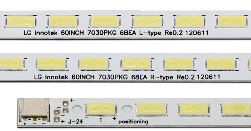 Listwy LED LED BAR podświetlenie matrycy Sharp 2012SSP60 7030 68L REV0 LX545A60NX550A LEFT 2012SSP60 7030 68R REV0 LX545A60NX550A RIGHT