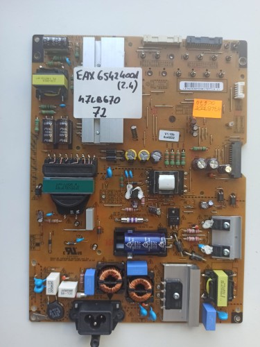 Zasilacz power supply EAX65424001 (2.4) 42LB670V 47LB670V