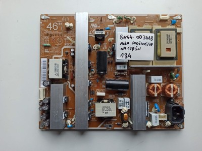 Zasilacz power supply BN44-00341B (I46F1_AHS) Samsung LE46C650L1WXXH miga podświetlenie na części