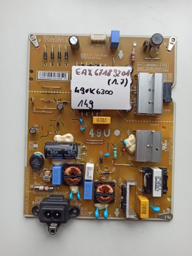 Zasilacz power supply EAX67189201 (1.7) EAY64511101 LG 49UK6300
