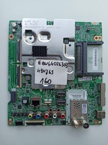 Płyta główna main board EAX67133404(1.0) EBU64026303 LG 49UJ6517