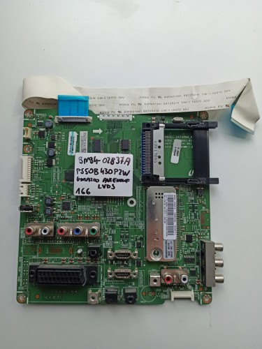 Płyta główna main board BN41-01180A BN94-02837A Samsung PS50B430P2W gniazdo LVDS i gniazdo głowicy