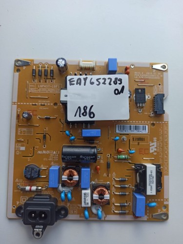 Zasilacz power supply EAX68210401 (1.8) EAY65228901 LGP43T-19F1 LG 43LM6300PLA