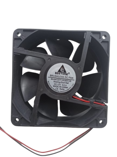 Wentylator 12V DC 120x120x38mm dwuprzewodowy