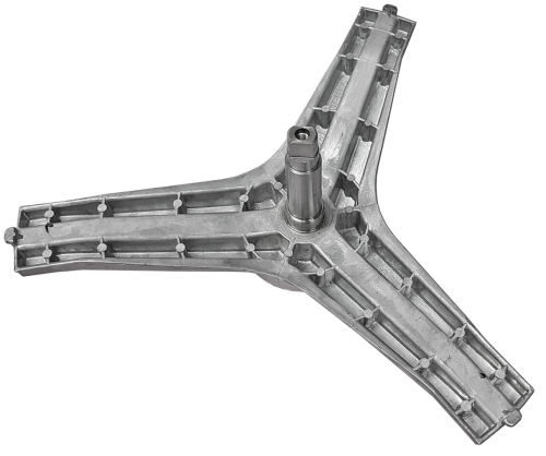 Krzyżak bębna do pralki DC97-14369D DC97-14369G średnica pod simering 35mm , wysokość ośki 125,8mm