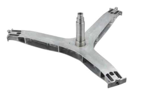 Krzyżak bębna pralki Samsung DC97-18457A DC97-17234A średnica pod simering 35mm , wysokość ośki 115mm