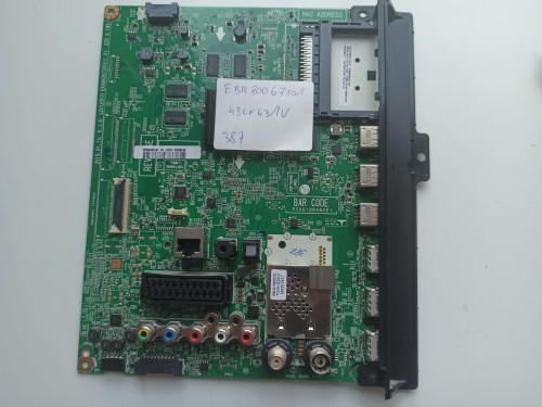 Płyta główna main board EBR8006710 EAX66207203 (1.0) LG 43LF631V