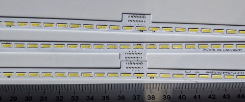 Listwy LED LED BAR podświetlenie matrycy Sony KD-65S8505C KD-65S8500C LB65017 V0_00 LB65017 V1_00 LB65017 V2_00 74.65T44.001 74.65T44.001-3-CC1 475mm 6V 55LED